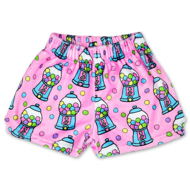 Plush Shorts | Bubblegum Fun