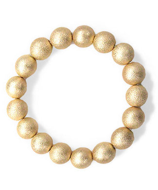 Gold Bead Bracelets | Jenna