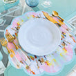 Brooks Avenue Scalloped Placemat