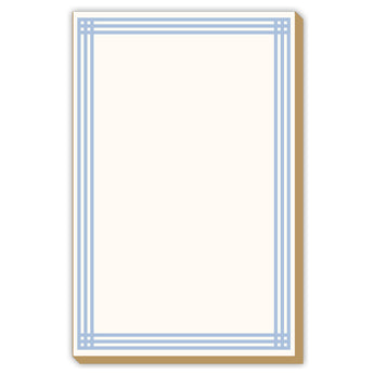 French Blue Stripe Notepad