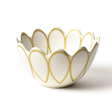 Deco Gold | Scallop Small Bowl