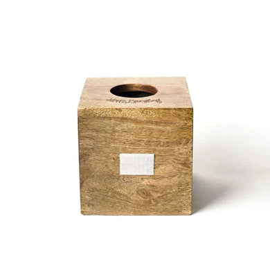 Wood Tissue Box | Square