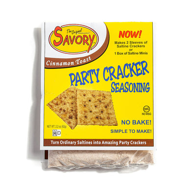 The Original Savory Party Cracker | Cinnamon Toast