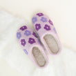 Flower Slippers | Purple