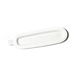 Mini Skinny Oval Tray | White