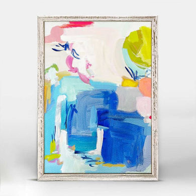 Blue Veranda | Mini Framed Canvas