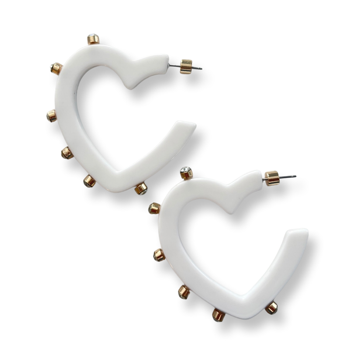 Lover White Hoop | Small