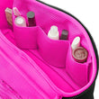 Large Train Case • Black + Pink