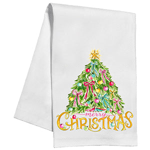 Kitchen Towel | Merry Christmas Tree