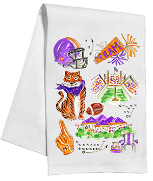 Kitchen Towel | Clemson Icons