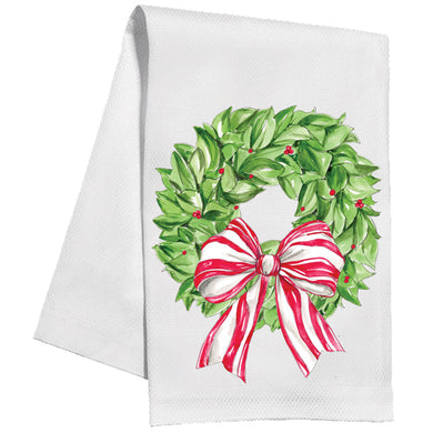 Kitchen Towel | Christmas Wreath