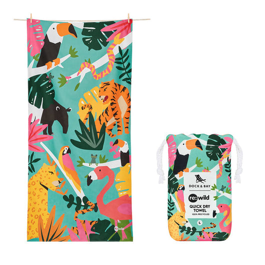 Dock & Bay XL Beach Towel | Wild Things