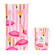 Dock & Bay Towel | Flamboyant Flamingos