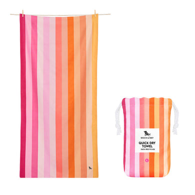 Dock & Bay Beach Towel | Miami Sorbet