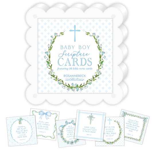 Baby Scripture Cards | Blue