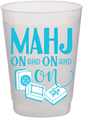 Mahj On and On Cups