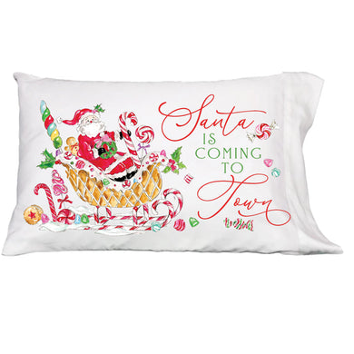 Santa is Coming to Town Pillowcase