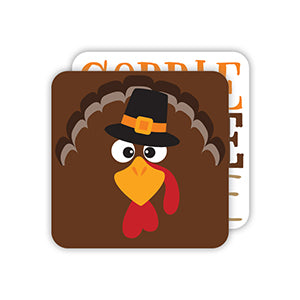 Pilgrim Hat Turkey Coasters