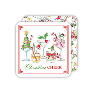 Christmas Cocktails Coasters