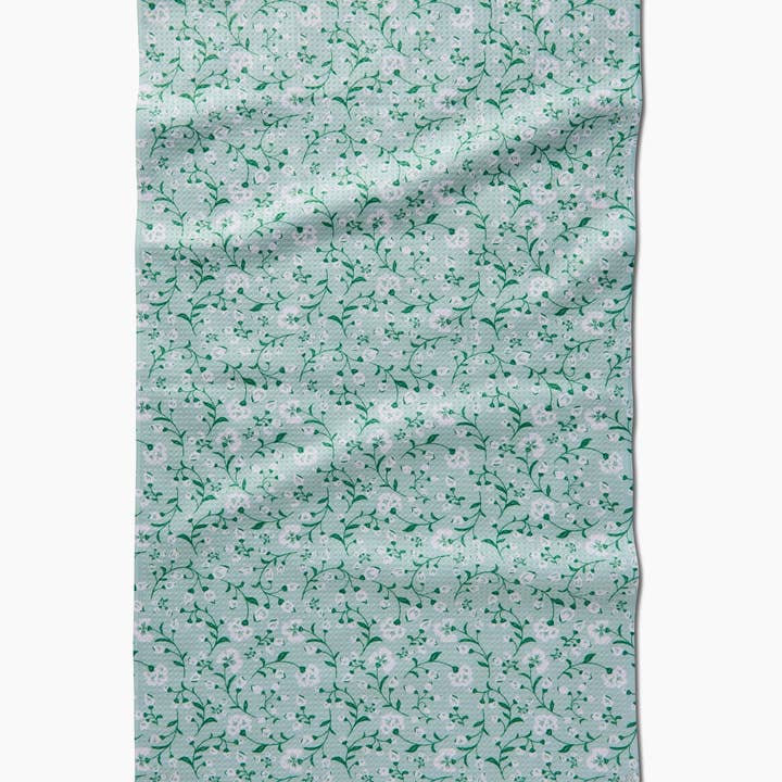 Geometry Kitchen Towel | Plumbago Bloom