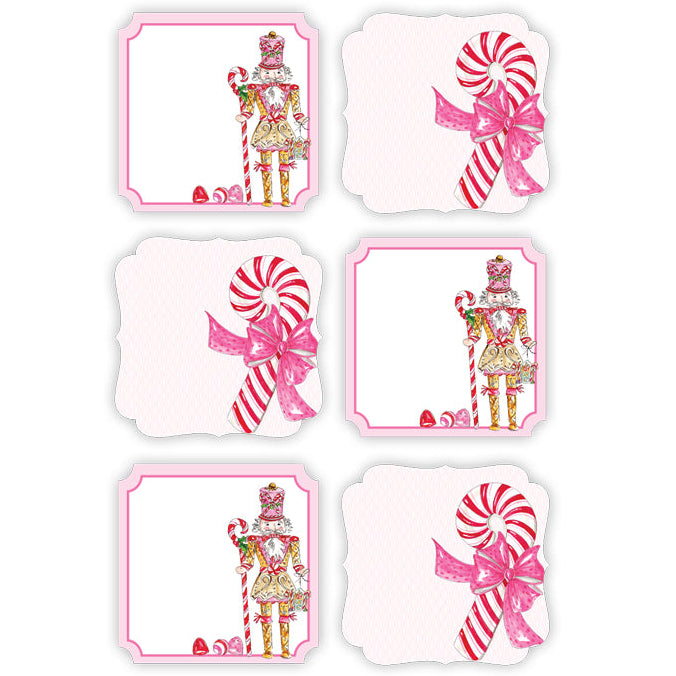 Gift Stickers | Pink Candy + Gingerbread