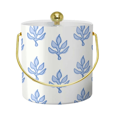 Ice Bucket- Flora Blue