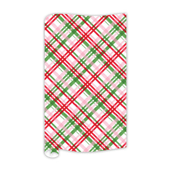 Holiday Gift Wrap | Merry Plaid