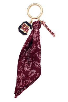 Carolina Bandana Bag Charm