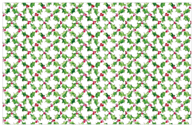 Holly & Berry Gingham Placemats