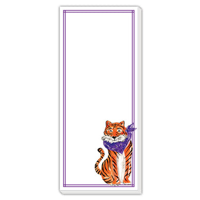 Orange & Purple Tiger Notepad