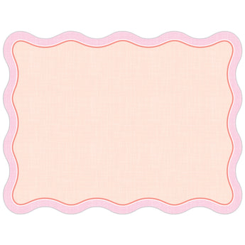 Posh Placemats | Coral Linen