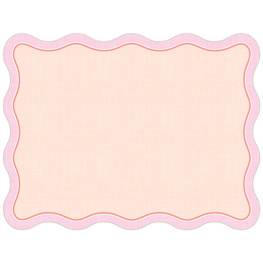 Posh Placemats | Coral Linen