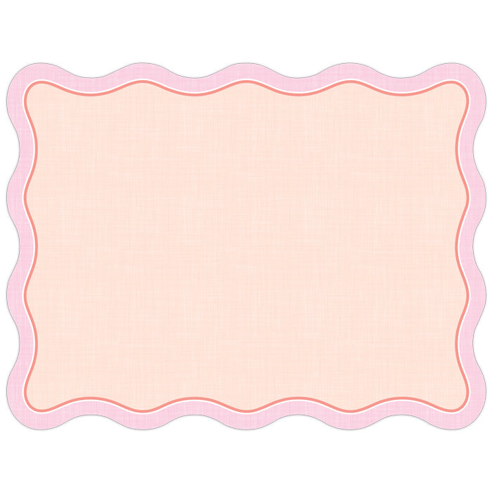 Posh Placemats | Coral Linen