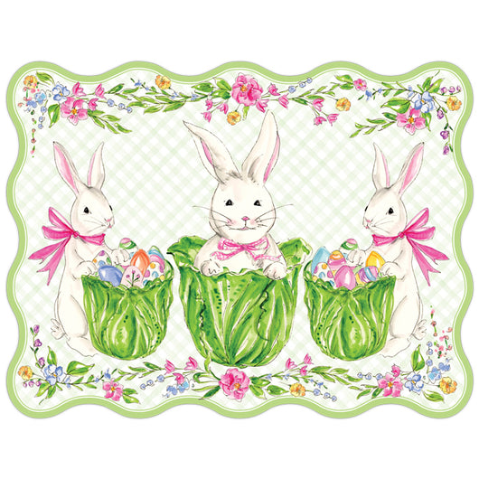Posh Placemats | Bunny Trio