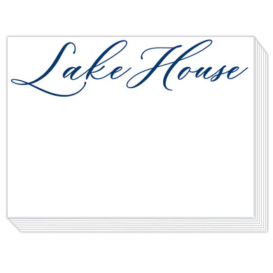 Lake House Notepad