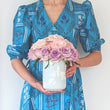 Chinoiserie Dreams Vase & Utensil Holder • Serenity Blue