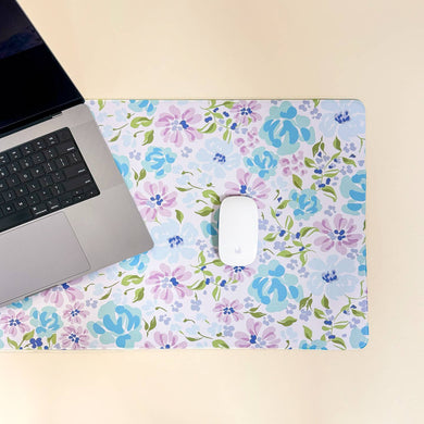 Desk Mat | Garden Blue