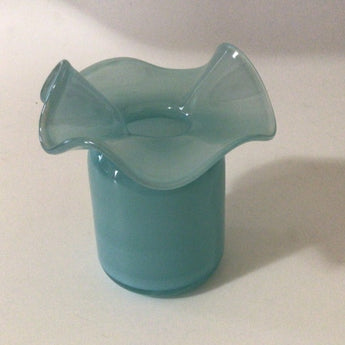 Ruffle Bud Vase | Turquoise