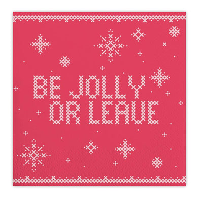 Be Jolly Cocktail Napkins