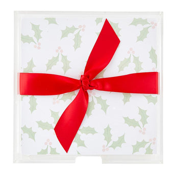 Mistletoe Notepad | Square