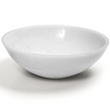 Swirl Resin Bowl • White