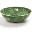 Swirl Resin Bowl • Green