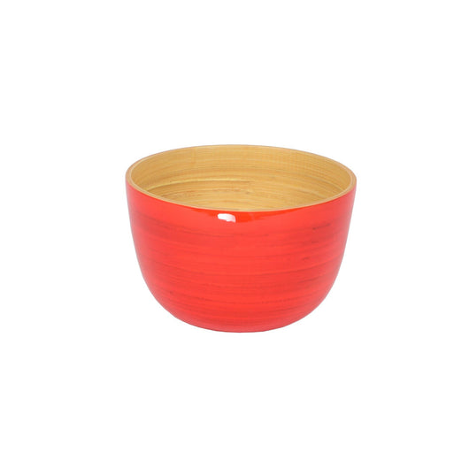 Bamboo Snack Bowl | Orange