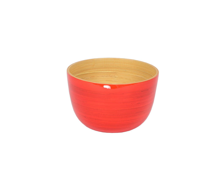 Bamboo Snack Bowl | Orange