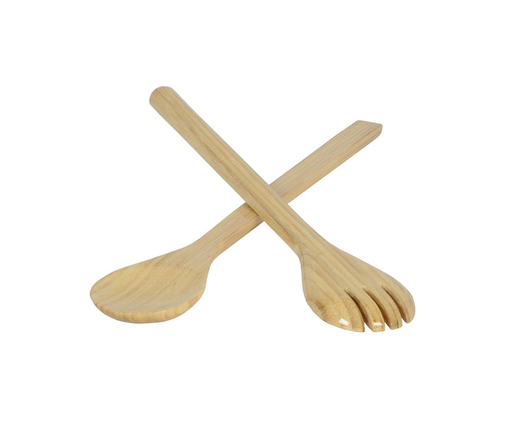 Large Bamboo Salad Servers | Natural