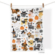 Pumpkin Patch Tea Towel