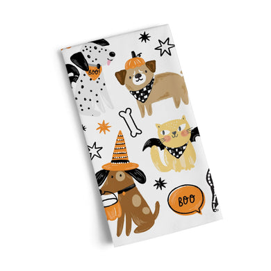 Pumpkin Patch Tea Towel