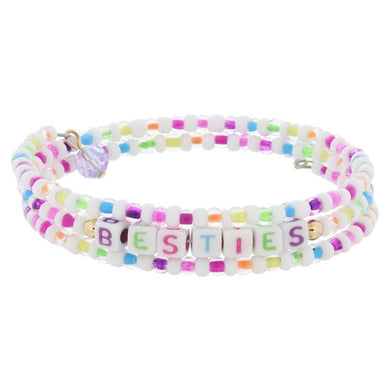 Kids Beaded Coil Bracelet | Besties