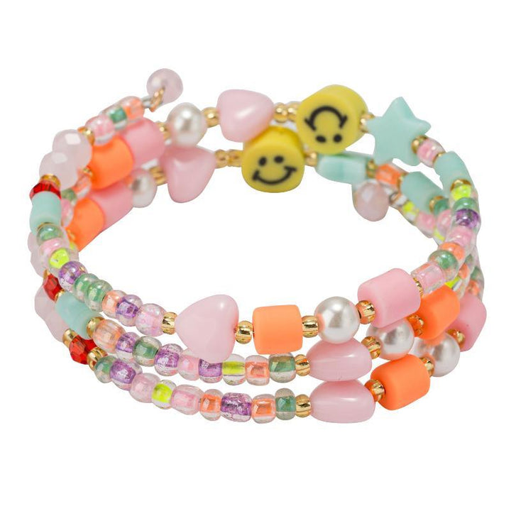 Wrap Bracelet | Happy Faces