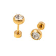Round Diamond Stud
